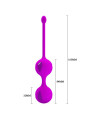 KEGEL TIGHTEN UP II BOLAS EJERCICIO KEGEL DE LA MARCA PRETTY LOVE FLIRTATION