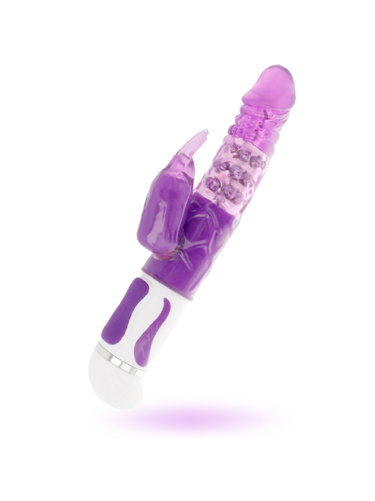 GUPPY VIBRADOR ROTADOR LILA DE LA MARCA INTENSE COUPLES TOYS