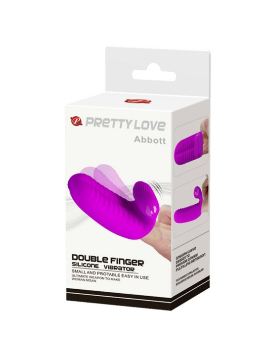 ABBOTT DEDAL ESTIMULADOR LILA DE LA MARCA PRETTY LOVE