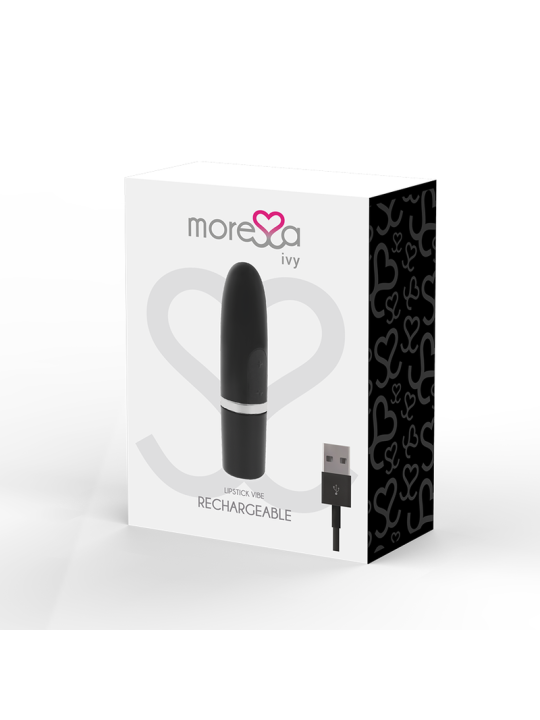 MORESSA - IVY VIBRADOR ESTIMULADOR VIAJE NEGRO DE LA MARCA MORESSA