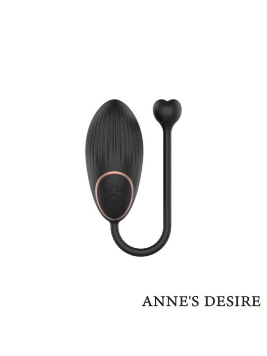 ANNE'S DESIRE - HUEVO CONTROL REMOTO TECNOLOGÍA WATCHME NEGRO DE LA MARCA ANNE'S DESIRE