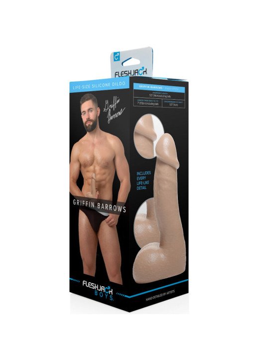 GRIFFIN BARROWS DILDO 18 CM DE LA MARCA FLESHJACK