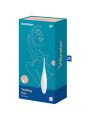 TWIRLING FUN ESTIMULADOR CLITORIS BLANCO DE LA MARCA SATISFYER VIBRATOR