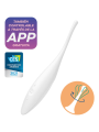 TWIRLING JOY ESTIMULADOR CLITORIS BLANCO DE LA MARCA SATISFYER CONNECT