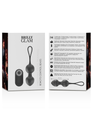 VIBRATING KEGEL BEADS CONTROL REMOTO DE LA MARCA BRILLY GLAM