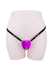 MASAJEADOR DE CLITORIS HEARTBEAT 10 MODOS DE VIBRACION MORADO DE LA MARCA PRETTY LOVE FLIRTATION