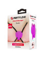 MASAJEADOR DE CLITORIS HEARTBEAT 10 MODOS DE VIBRACION MORADO DE LA MARCA PRETTY LOVE FLIRTATION