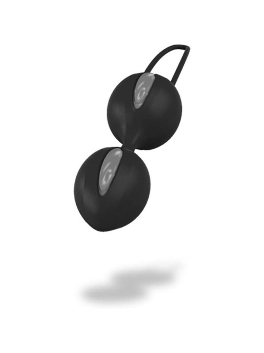 SMARTBALLS DUO BOLAS PELVICAS GRIS/NEGRO DE LA MARCA FUN FACTORY