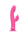 JULIO VIBRADOR RABBIT SILICONA ROSA DE LA MARCA INTENSE FUN