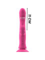 JULIO VIBRADOR RABBIT SILICONA ROSA DE LA MARCA INTENSE FUN