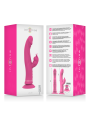 JULIO VIBRADOR RABBIT SILICONA ROSA DE LA MARCA INTENSE FUN