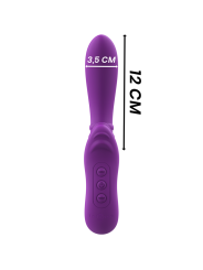 HARRY VIBRADOR FLEXIBLE CON LENGUA MORADO DE LA MARCA INTENSE FUN