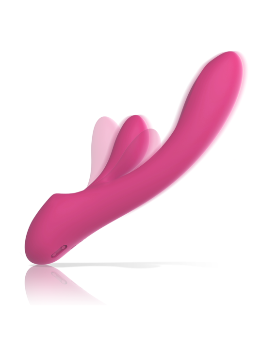 LUIGI VIBRADOR RABBIT SILICONA LIQUIDA ROSA DE LA MARCA INTENSE FUN