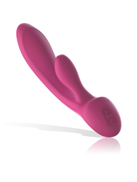 LUIGI VIBRADOR RABBIT SILICONA LIQUIDA ROSA DE LA MARCA INTENSE FUN