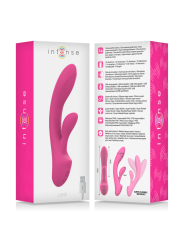 LUIGI VIBRADOR RABBIT SILICONA LIQUIDA ROSA DE LA MARCA INTENSE FUN