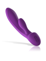 LUIGI VIBRADOR RABBIT SILICONA LIQUIDA MORADO DE LA MARCA INTENSE FUN