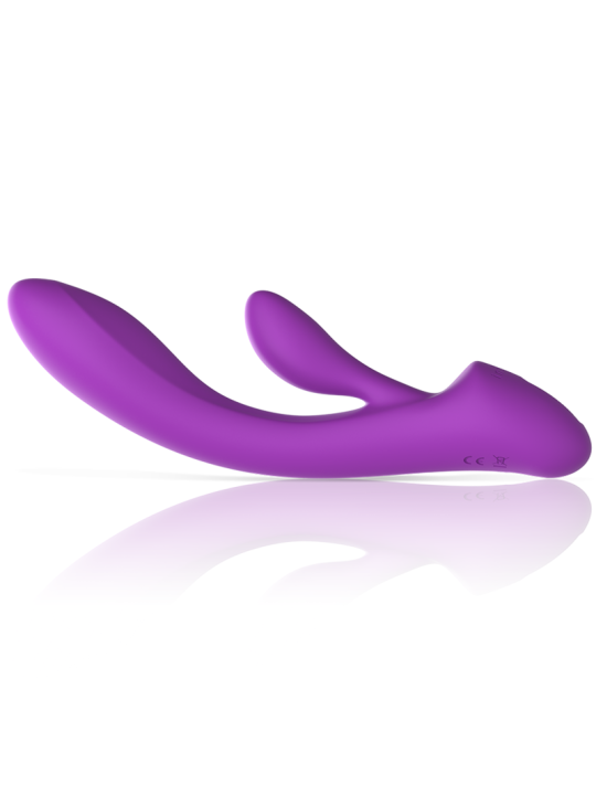 LUIGI VIBRADOR RABBIT SILICONA LIQUIDA MORADO DE LA MARCA INTENSE FUN