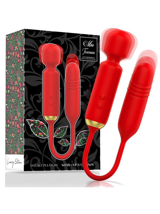 TOSCANA DOUBLE PLEASURE WAND + UP AND DOWN DE LA MARCA MIA