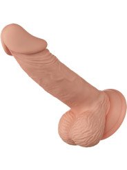 BEAUTIFUL ENCOUNTER ZEBULON DILDO REALISTICO FLEXIBLE 19.4 CM NATURAL DE LA MARCA BAILE DILDOS