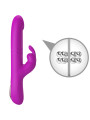 REESE VIBRADOR CON ROTACIÓN MORADO DE LA MARCA PRETTY LOVE