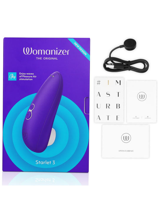 WOMANIZER - STARLET 3 ESTIMULADOR CLÍTORIS INDIGO DE LA MARCA WOMANIZER