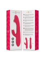 DUA VIBRADOR MULTIFUNCIÓN RECARGABLE UP & DOWN CON LENGUA ROJO DE LA MARCA INTENSE FUN