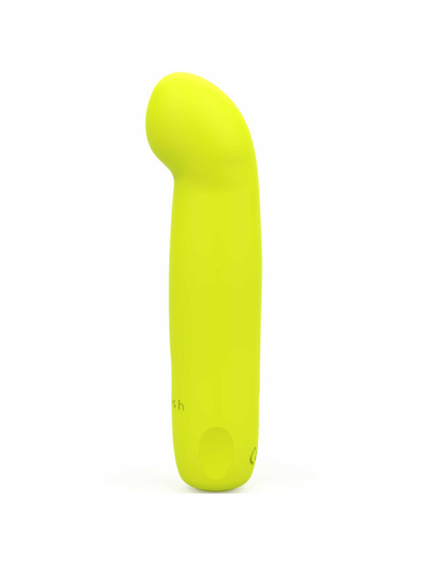 BCUTE CURVE INFINITE CLASSIC VIBRADOR RECARGABLE SILICONA AMARILLO DE LA MARCA B SWISH