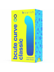 BCUTE CURVE INFINITE CLASSIC VIBRADOR RECARGABLE SILICONA AMARILLO DE LA MARCA B SWISH