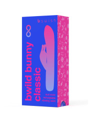 BWILD BUNNY INFINITE CLASSIC VIBRADOR RECARGABLE SILICONA AZUL DE LA MARCA B SWISH