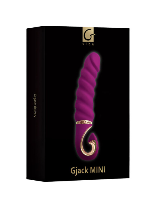 VIBE - GJACK MINI VIBRADOR SILICIONA MORADO DE LA MARCA G-VIBE