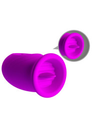 DAISY HUEVO DUAL VIBRADOR RECARGABLE MORADO DE LA MARCA PRETTY LOVE FLIRTATION