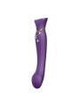 QUEEN SET PULSE WAVE CLIT STIM MORADO DE LA MARCA ZALO