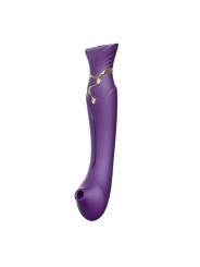 QUEEN SET PULSE WAVE CLIT STIM MORADO DE LA MARCA ZALO