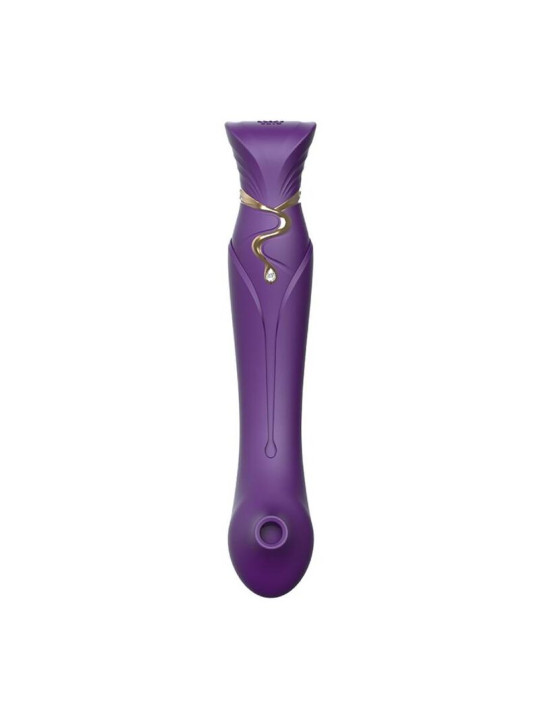 QUEEN SET PULSE WAVE CLIT STIM MORADO DE LA MARCA ZALO