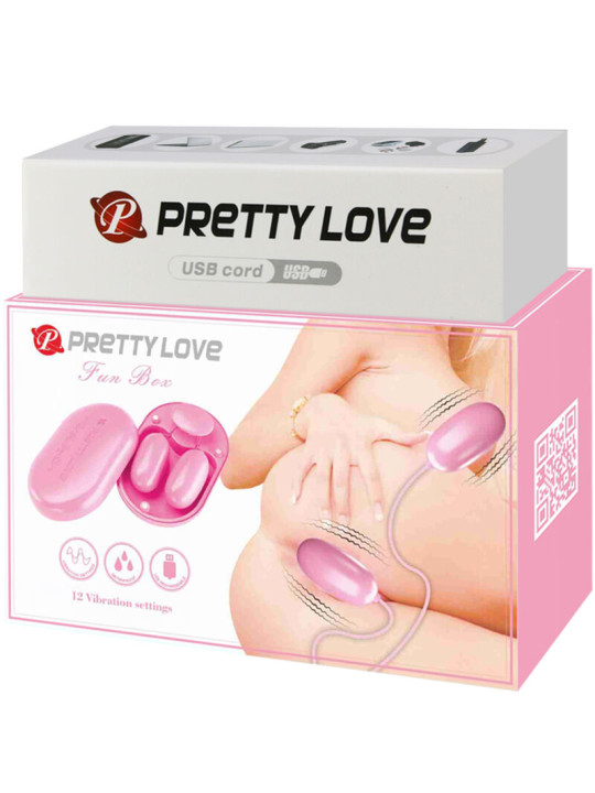 FUN BOX BALA VIBRADORA ROSA DE LA MARCA PRETTY LOVE FLIRTATION