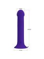 MURRAY YOUTH DILDO VIBRADOR & RECARGABLE VIOLETA DE LA MARCA PRETTY LOVE LED