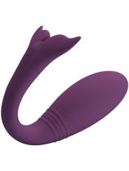 JAYLEEN VIBRADOR APP CONTROL REMOTO LILA DE LA MARCA PRETTY LOVE LED