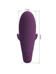 JAYLEEN VIBRADOR APP CONTROL REMOTO LILA DE LA MARCA PRETTY LOVE LED