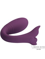 JAYLEEN VIBRADOR APP CONTROL REMOTO LILA DE LA MARCA PRETTY LOVE LED