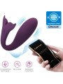 JAYLEEN VIBRADOR APP CONTROL REMOTO LILA DE LA MARCA PRETTY LOVE LED