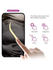 JAYLEEN VIBRADOR APP CONTROL REMOTO LILA DE LA MARCA PRETTY LOVE LED