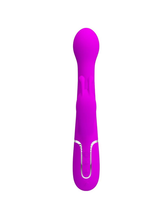 DEJON VIBRADOR RABBIT 3 EN 1 MULTIFUNCIÓN VIOLETA DE LA MARCA PRETTY LOVE FLIRTATION