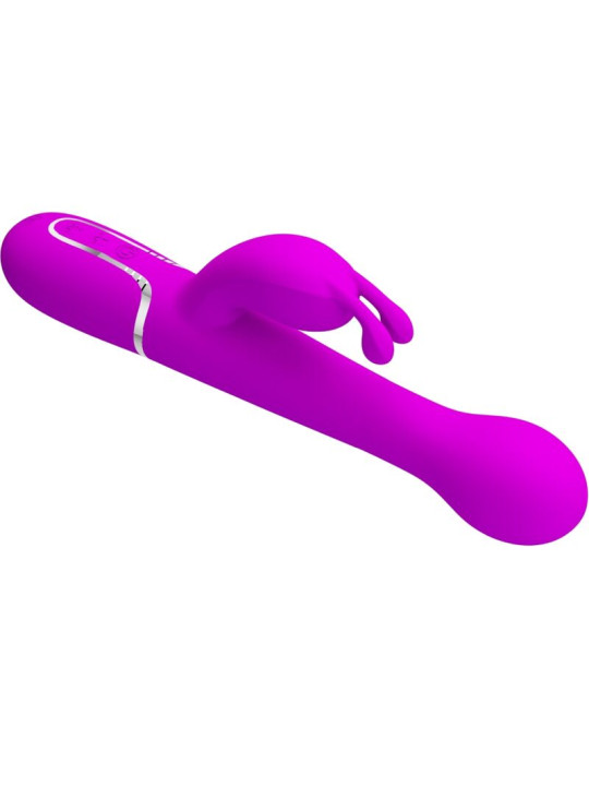 DEJON VIBRADOR RABBIT 3 EN 1 MULTIFUNCIÓN VIOLETA DE LA MARCA PRETTY LOVE FLIRTATION