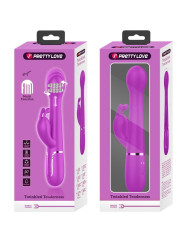 DEJON VIBRADOR RABBIT 3 EN 1 MULTIFUNCIÓN VIOLETA DE LA MARCA PRETTY LOVE FLIRTATION