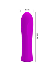 ALFREDA VIBRADOR SUPER POWER VIOLETA DE LA MARCA PRETTY LOVE FLIRTATION