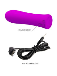 ALFREDA VIBRADOR SUPER POWER VIOLETA DE LA MARCA PRETTY LOVE FLIRTATION