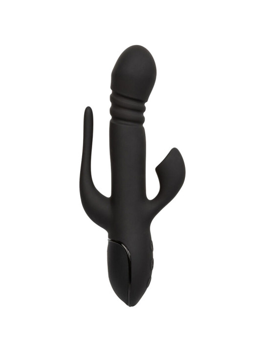 VIBRADOR TRIPLE EUPHORIA NEGRO DE LA MARCA CALEXOTICS