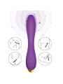 FLAMINGO VIBRADOR MULTIPOSICION VIOLETA DE LA MARCA ARMONY VIBRATORS