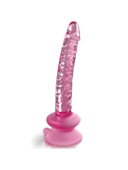 N. 86 DILDO VIDRIO CON VENTOSA DE LA MARCA ICICLES