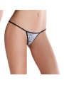 EROTIC LINE TANGA BLANCO TALLA UNICA ESTAMPADO ANIMAL DE LA MARCA PASSION WOMAN PANTIES & THONG